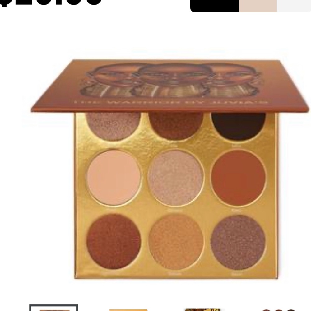 Beautiful warrior palette from Juvias place